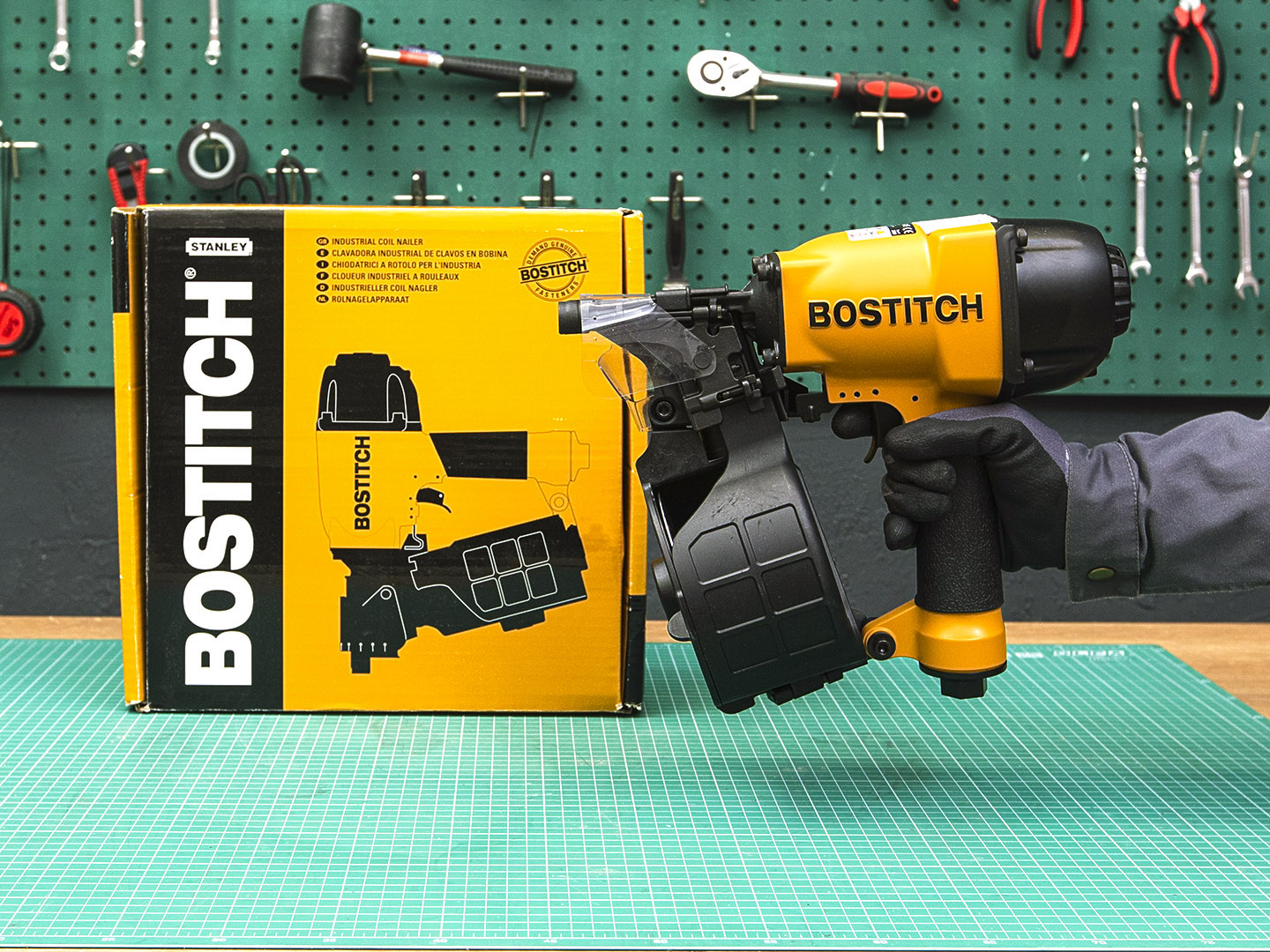 Барабанный пневмопистолет Bostitch N64099-1-E  (02-14034)